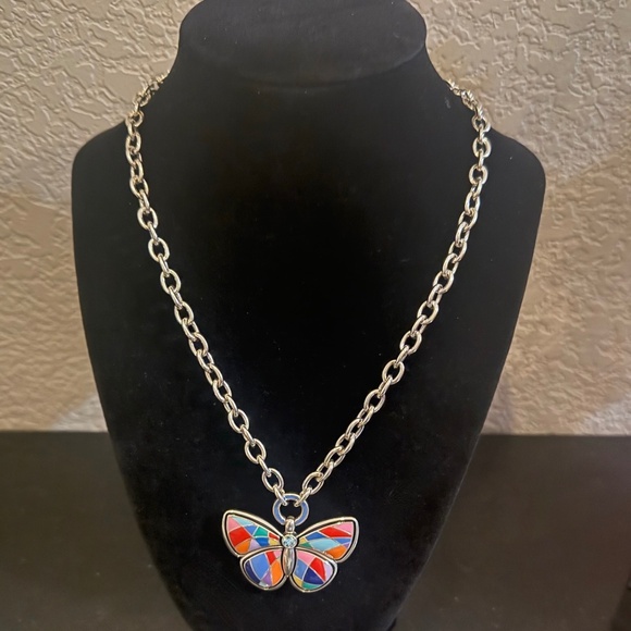 🆕🦋Brighton Colormix Butterfly Ring Necklace Style. NWT - Picture 5 of 6